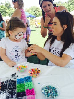 Making Jewelry at the 2016 Jessie Games